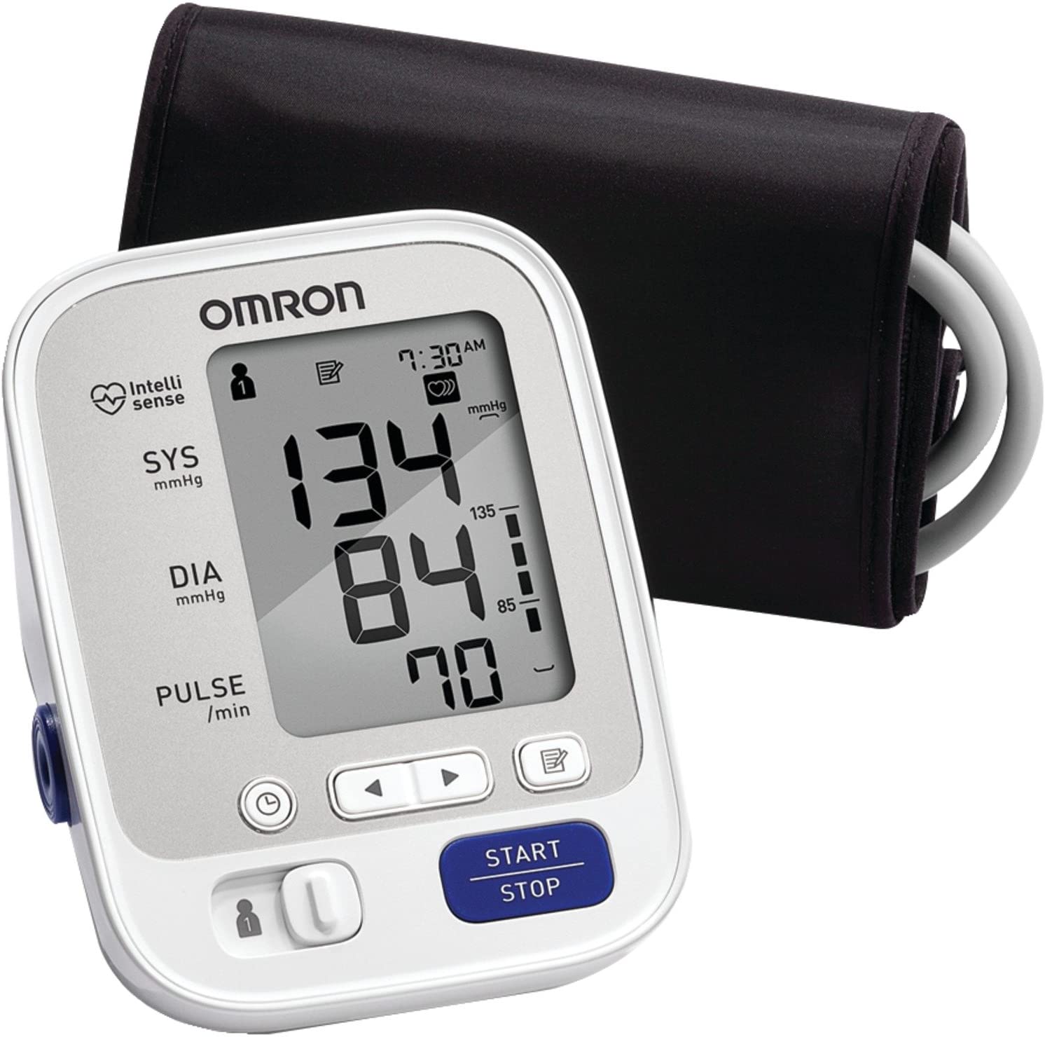 Omron 3 Series Upper Arm Blood Pressure Monitor With Extra Large Cuff