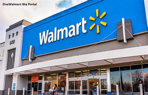 Online To Log In To Onewalmart Gta Portal Business Tech World