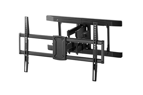 Onn Full Motion Tv Wall Mount For Tvs 47 84 Dual Swivel Articulating