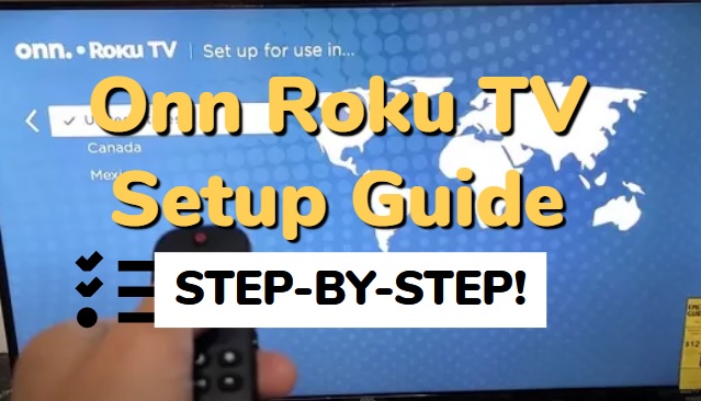 Onn Roku Tv Setup