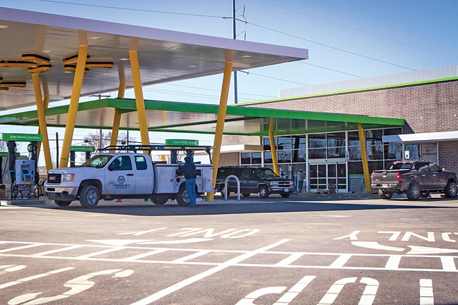 Opening Today Wal Mart Tests Convenience Store Prototype Arkansas