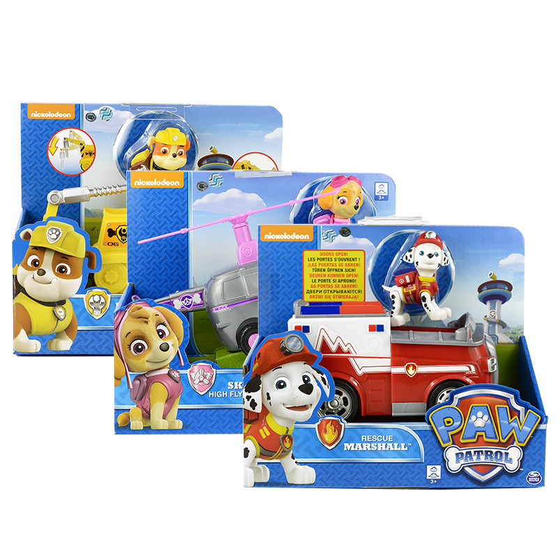 Paw Patrol Dog Patrol Car Canine Vehicle Toy Patrulla Canina Action