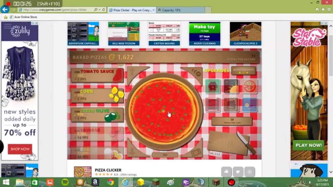 Pizza Clicker Scratch Game Youtube