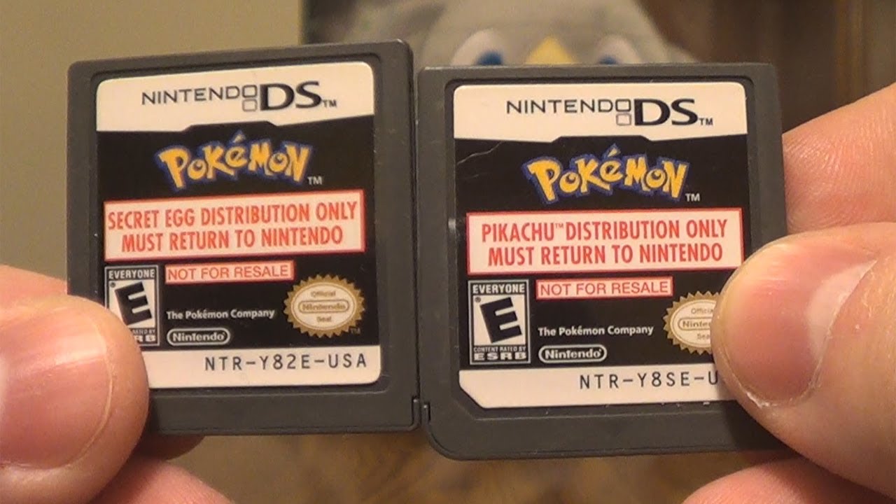 Pokemon Distribution Cartridges How Do They Work Youtube