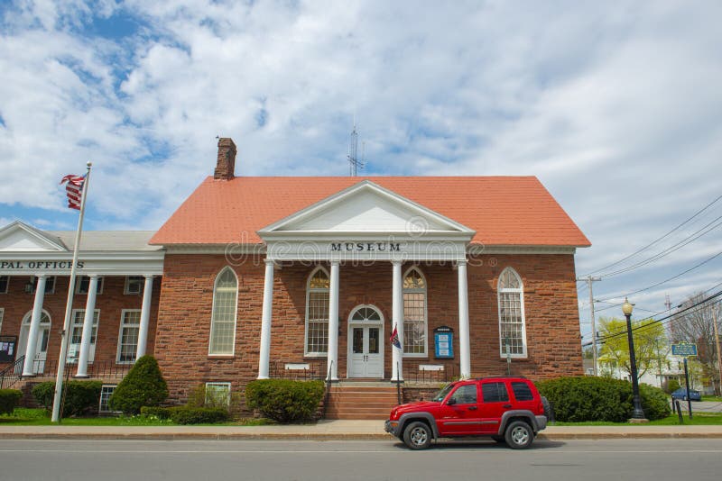 Potsdam Historic Village Center Upstate New York Usa Editorial Photo