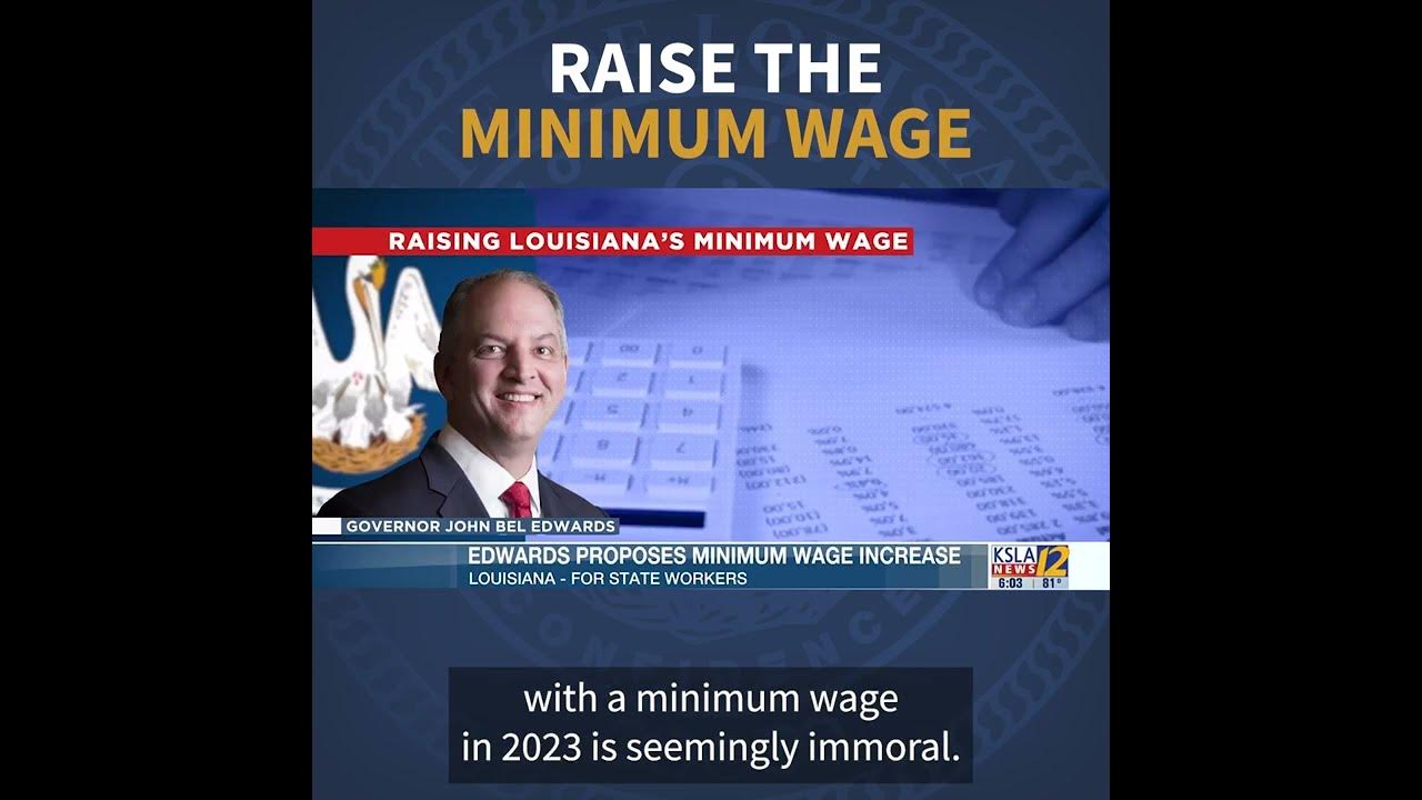 Raise Louisiana S Minimum Wage Youtube