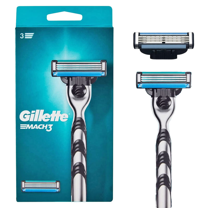 Rasoio Gillette Mach3 Manico Lametta Ricambio 3 Lame Profumeria Online