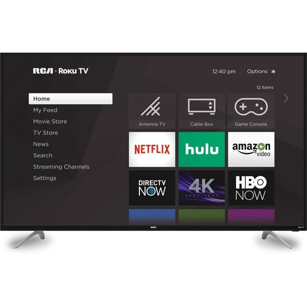 Rca 65 Amp Quot Class 4K Ultra Hd 2160P Hdr Roku Smart Led Tv Rtru6527 Us Walmart Com Walmart Com