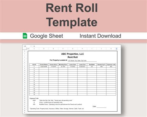 Rent Roll Template Using Vba Excel Excel Web