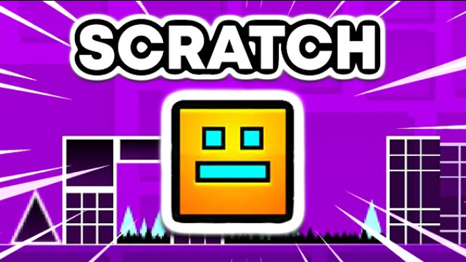 Scratch Geometry Dash Tutorial Part 2 Youtube