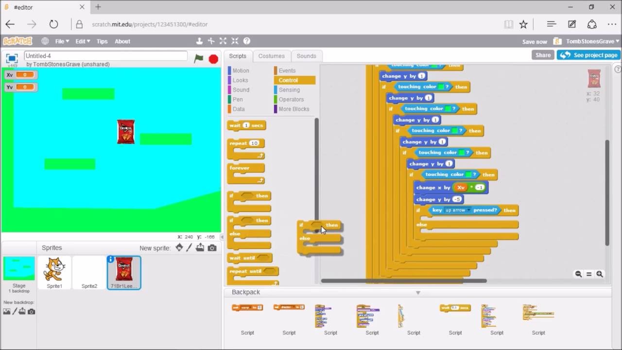 Scratch Programming Clicker Game Youtube