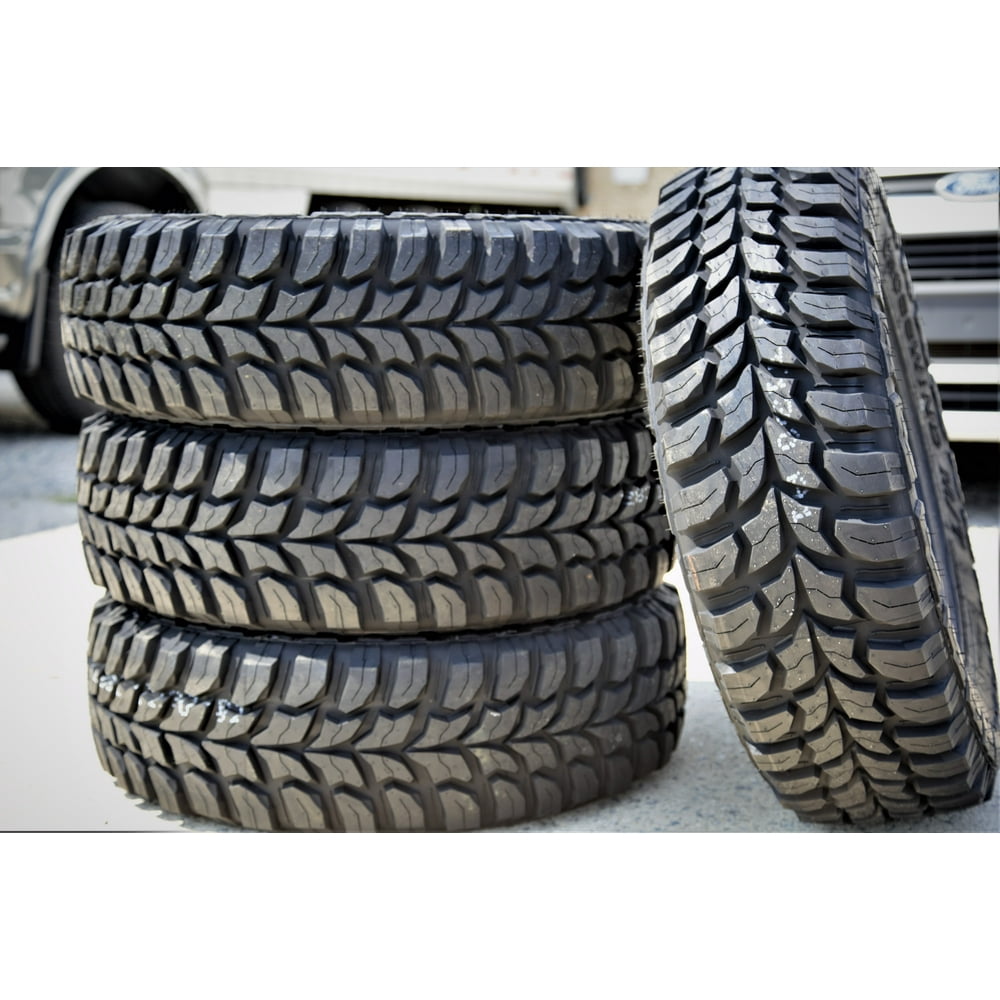 Set Of 4 Four Crosswind M T Lt 225 75R16 Load D 8 Ply Mt Mud Tires