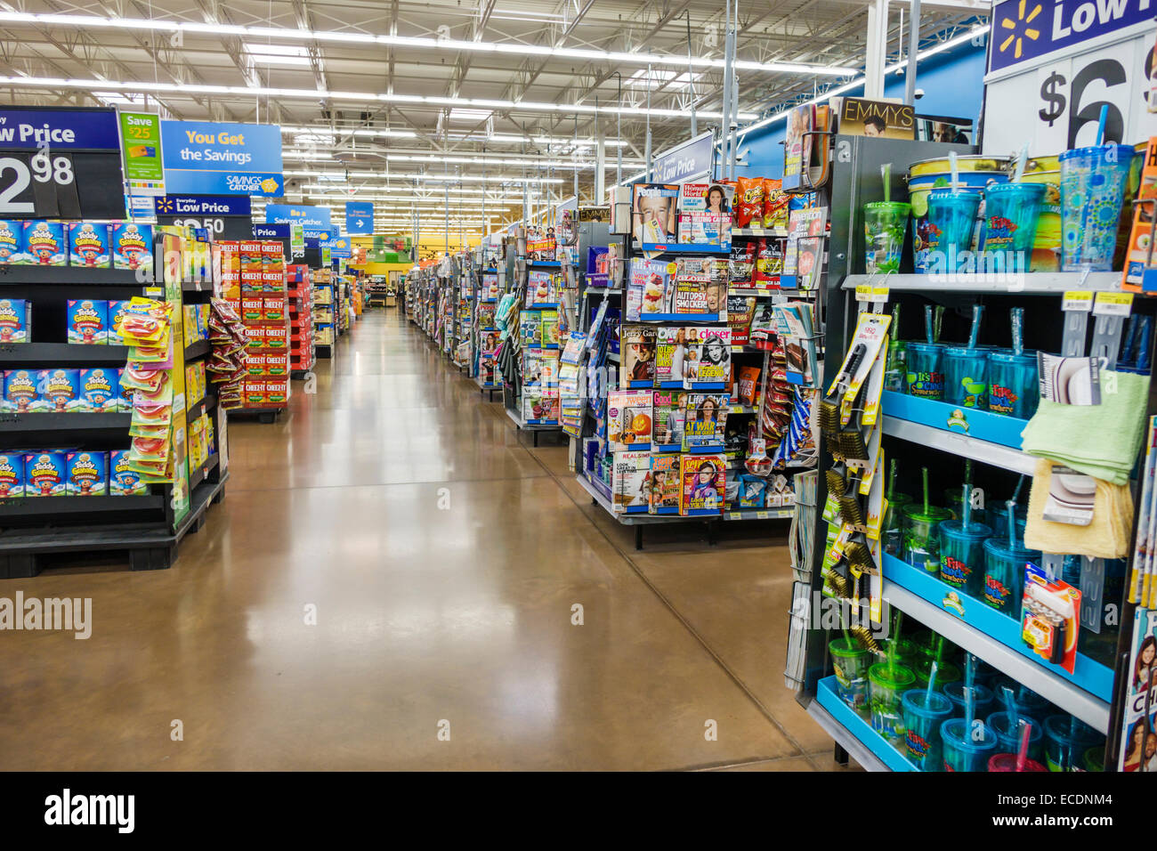 Springfield Illinois Walmart Inside Shopping Discount Department Stock