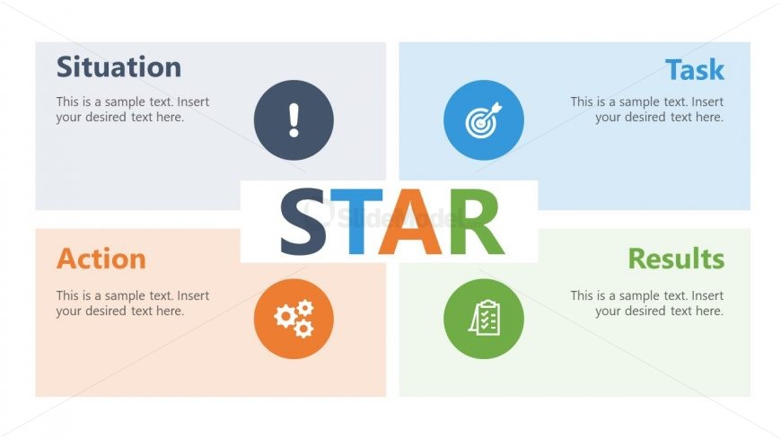 Star Interview Method Matrix Powerpoint Slidemodel