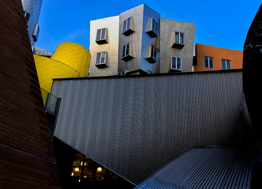 Stata Center Architecture At Mit Photograph By John Hoey Pixels