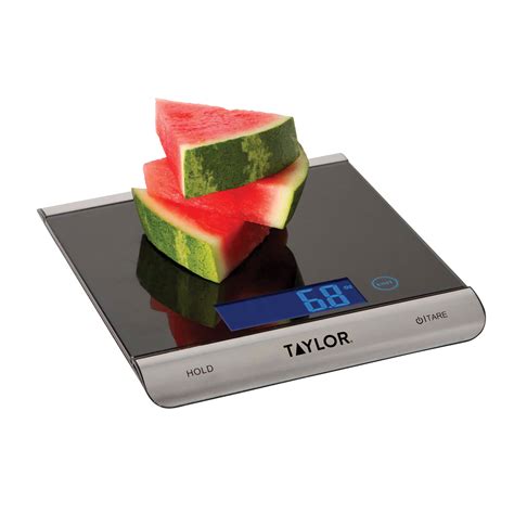 Taylor High Capacity 33 Pound Digital Kitchen Scale And Food Scale With