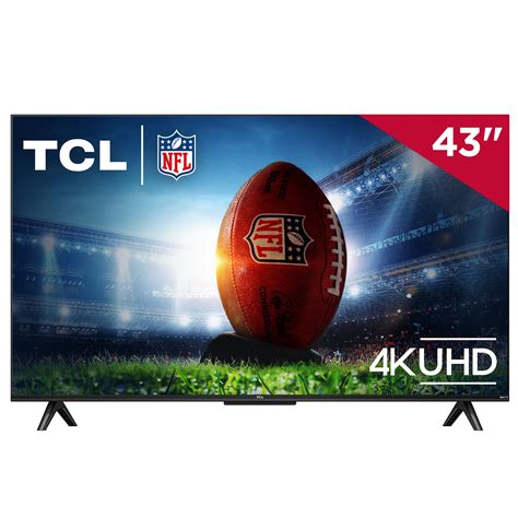 Tcl 43 Class 4 Series 4K Uhd Hdr Roku Smart Tv 43S431 Walmart Com