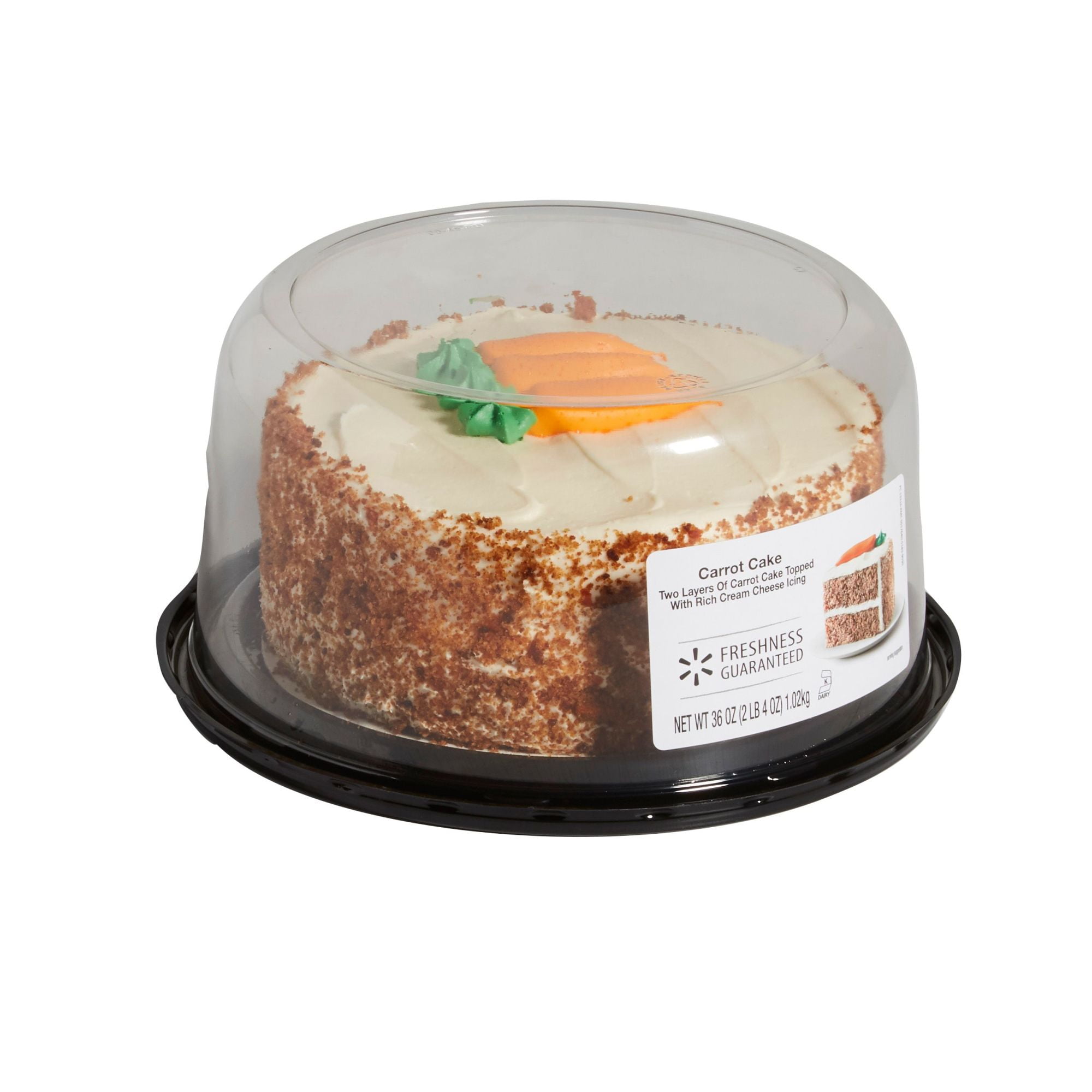 The Bakery At Walmart Carrot Cake 26 Oz Walmart Com