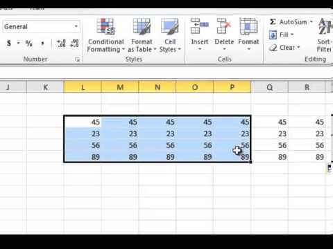 The Excel Cell Pointer Youtube