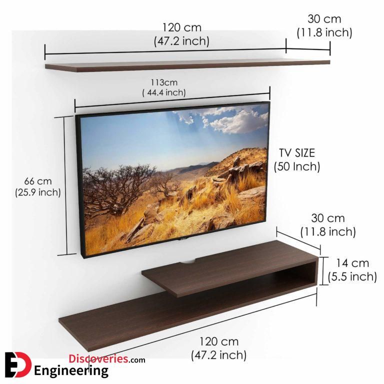 Tv Unit Dimensions And Size Guide Engineering Discoveries Living Room Tv Unit Designs Tv Wall