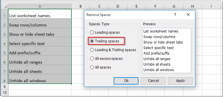 Ultimate Excel Hack Remove Trailing Spaces Now Efficient Paperwork