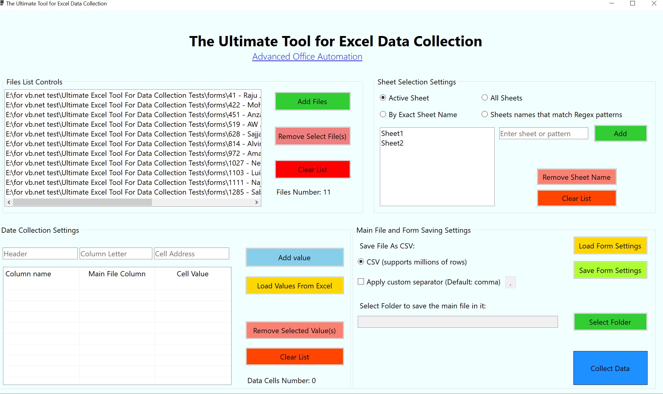 Ultimate Tool For Excel Data Collection Advanced Office Automation