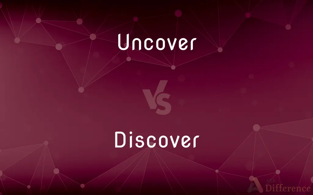 Uncover Vs Discover When And How Can You Use Each One