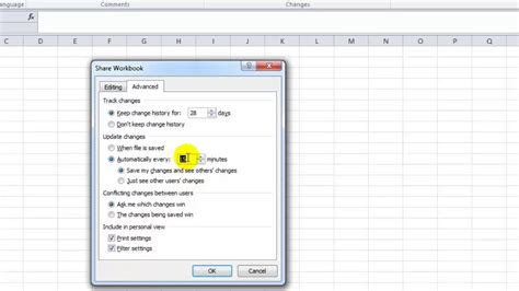 Use Excel To Shared Workbook To Collaborate Excel 2010 Youtube