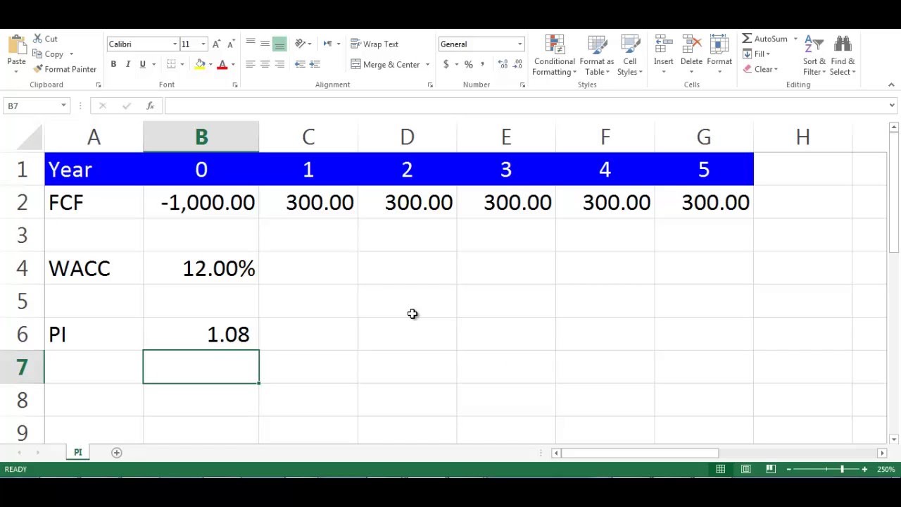 Using Pi In Excel