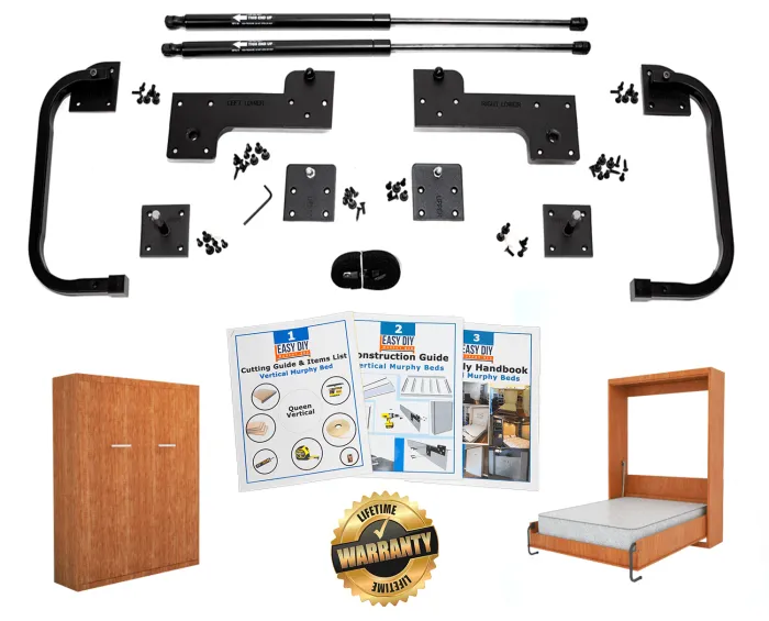 Vertical Full Double Size Kit Easy Diy Murphy Bed