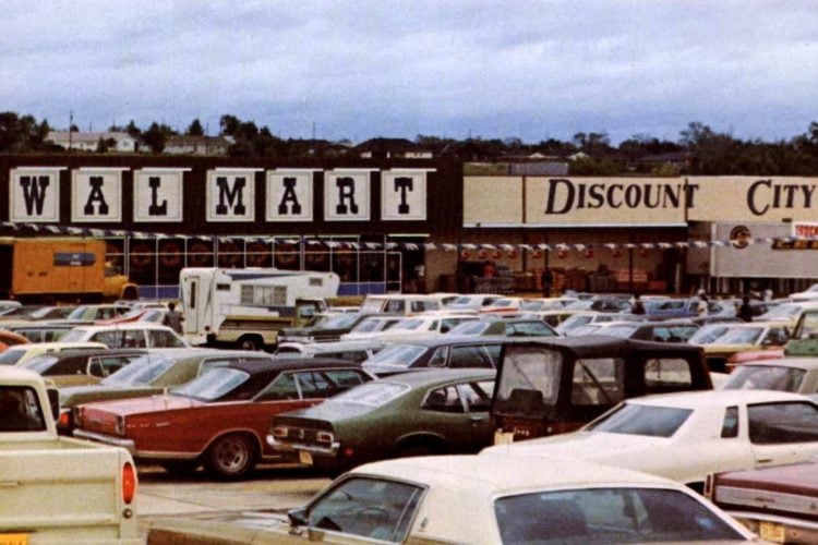 Wal Mart 1976 Walmart Vintage Store Storefront Signs