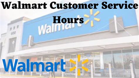 Walmart Customer Service Hours Time Departments Breakfast Hours