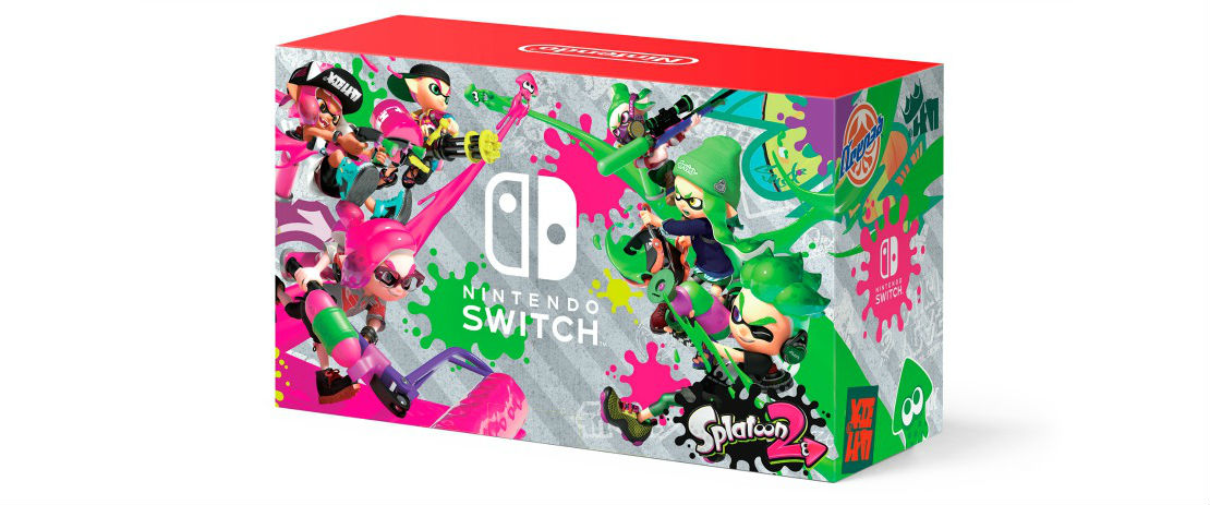 Walmart Exclusive Nintendo Switch Splatoon 2 Edition Bundle Hits Stores On September 8Th