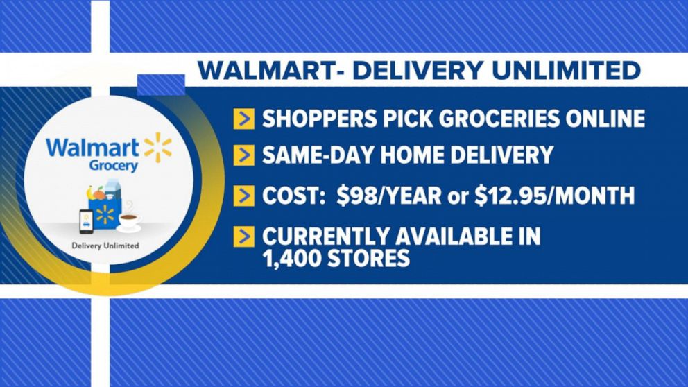 Walmart Expands Grocery Delivery Program L Gma Youtube