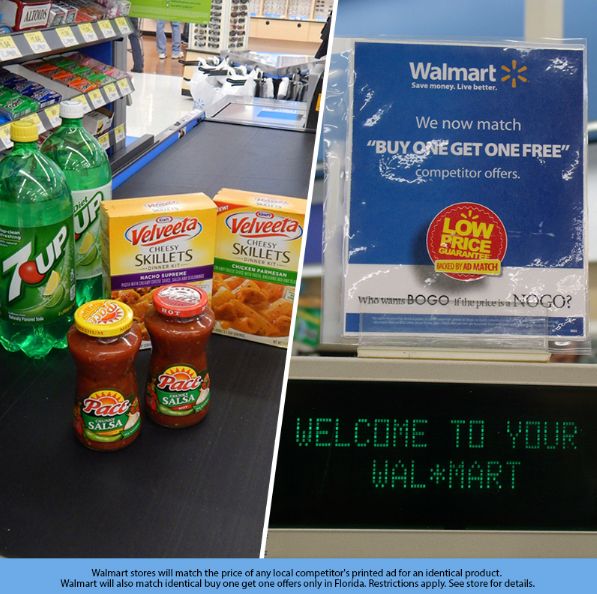 Walmart Price Match Now Includes Bogo Deals In Florida Grocery Stores