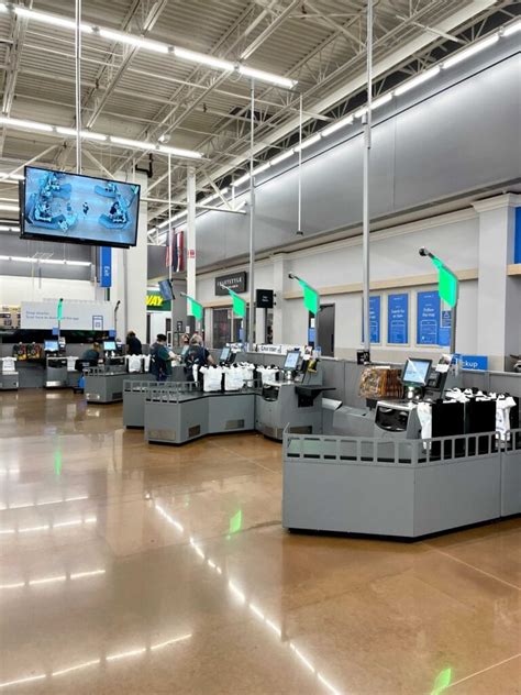 Walmart Self Checkout Major Upgrades Part Of New Store Design