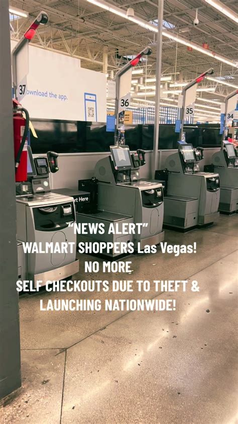 Walmart Self Checkout Theft Nationwide News Story Tiktok