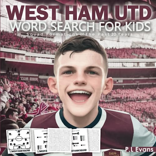 West Ham Utd Word Search For Kids Goal Scoring Fun For West Ham Utd