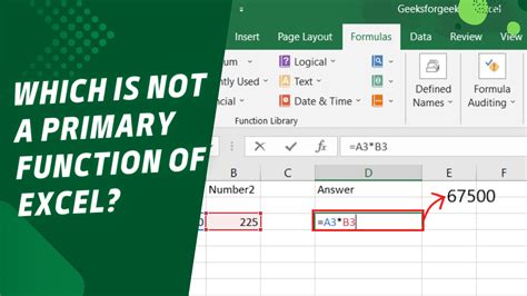 Which Is Not A Primary Function Of Excel Excel Web