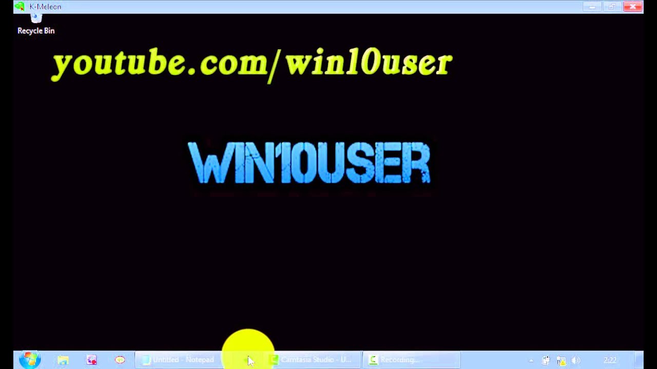 Windows 7 Ultimate Tips How To Switch Users Youtube