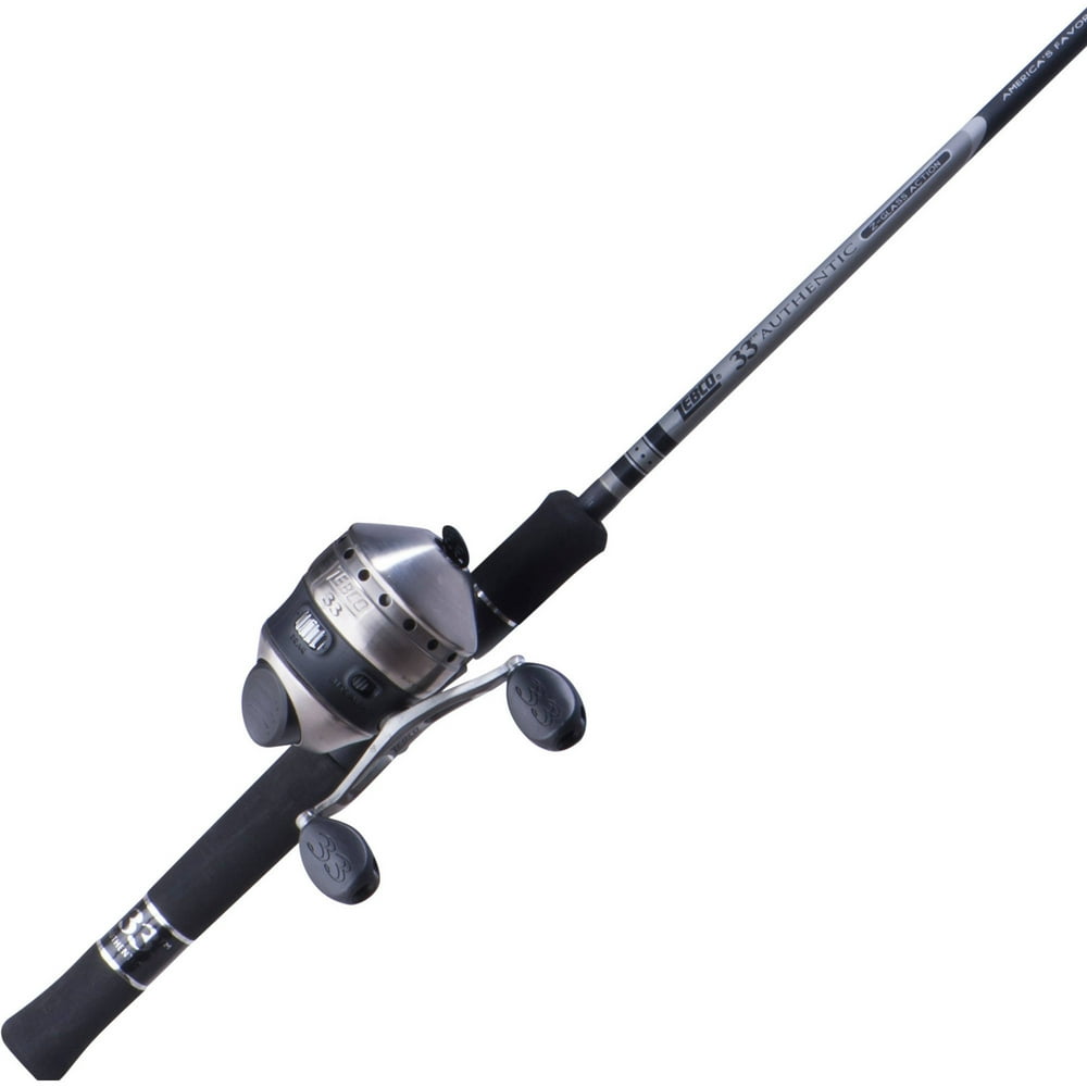 Zebco 33 Spincast Fishing Rod And Reel Combo Walmart Com